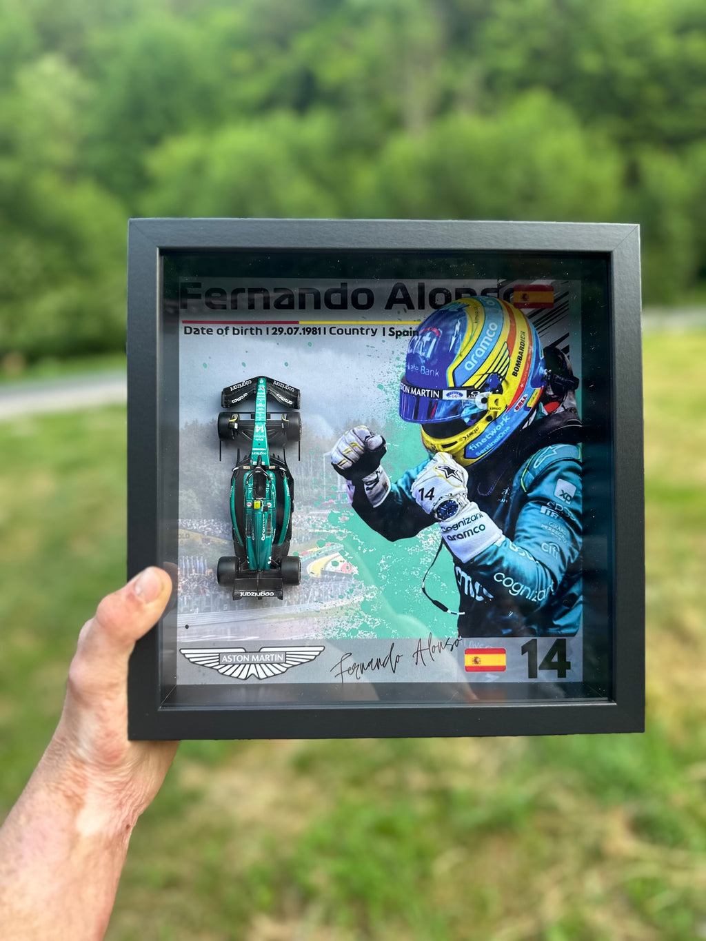 Fernando Alonso #14 AstonMartin