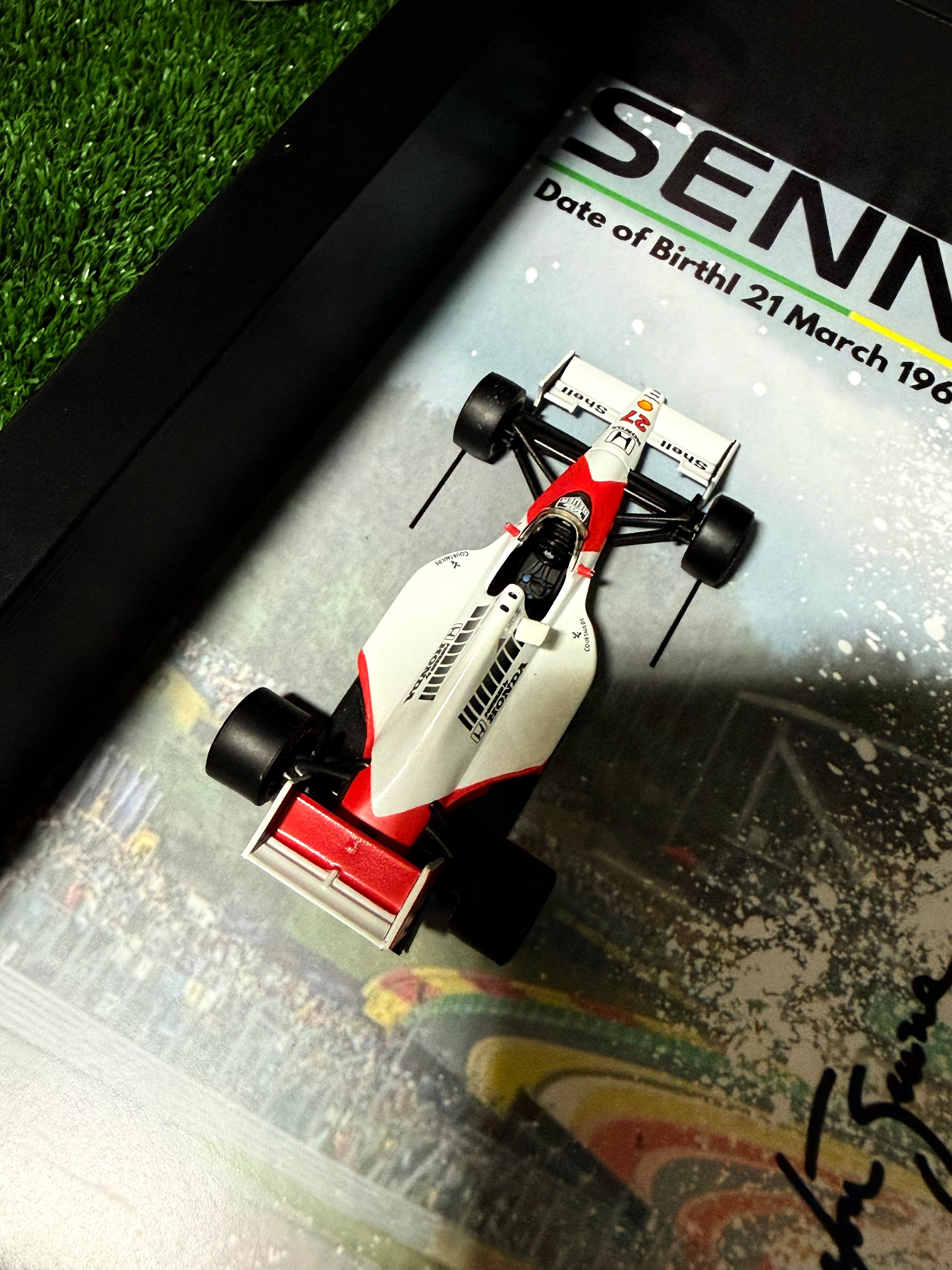 Ayrton Senna #27 McLaren-Honda